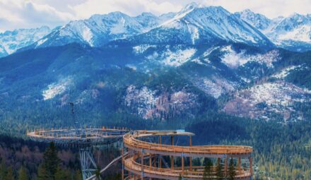 SkyWalk Serce Poronina - Ścieżka w chmurach. Zoom na Tatry